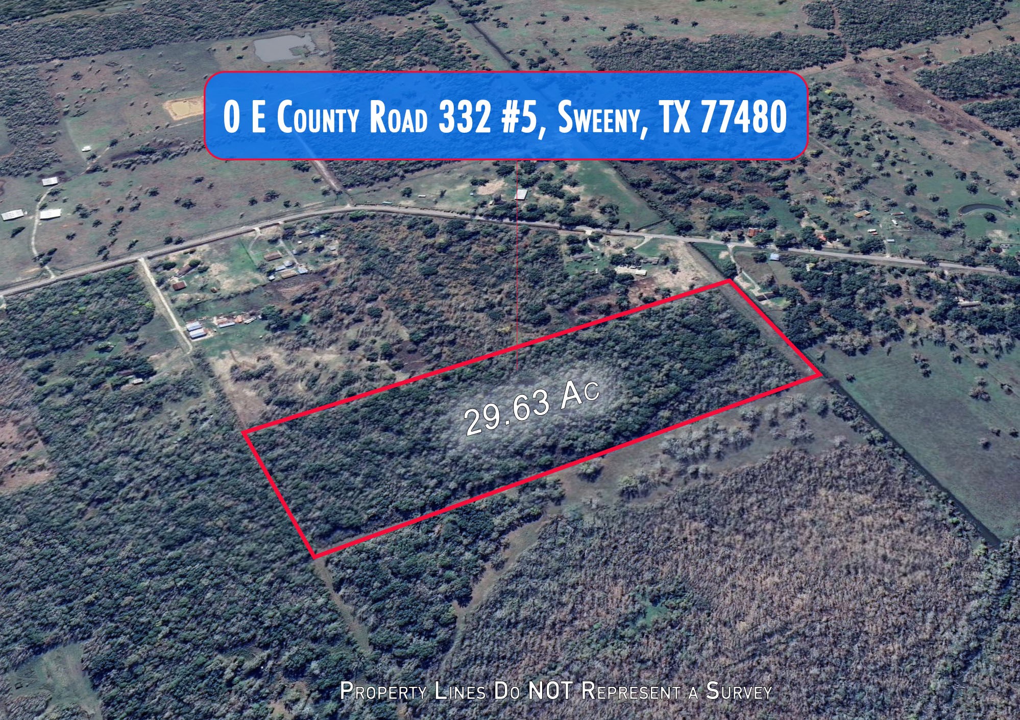 0 County Road 332 Road Sweeny, TX 77480 - Photo 3 of 10 a view of a sign under a large tree