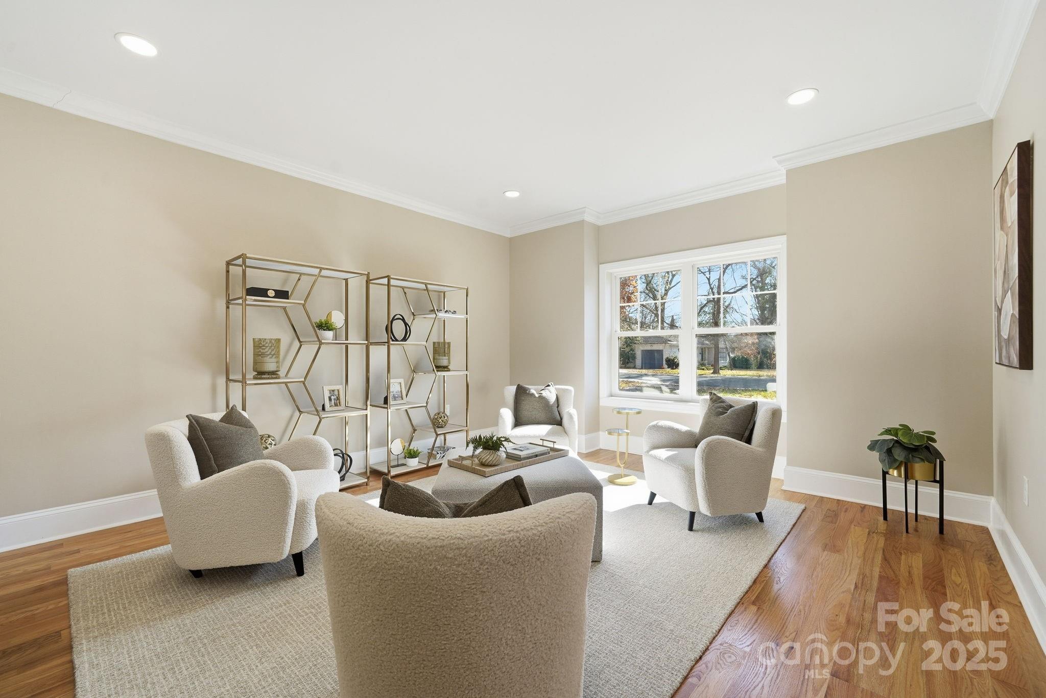 101 McAlway Road Charlotte, NC 28211 - Photo 24 of 40 a living room with furniture and a large window