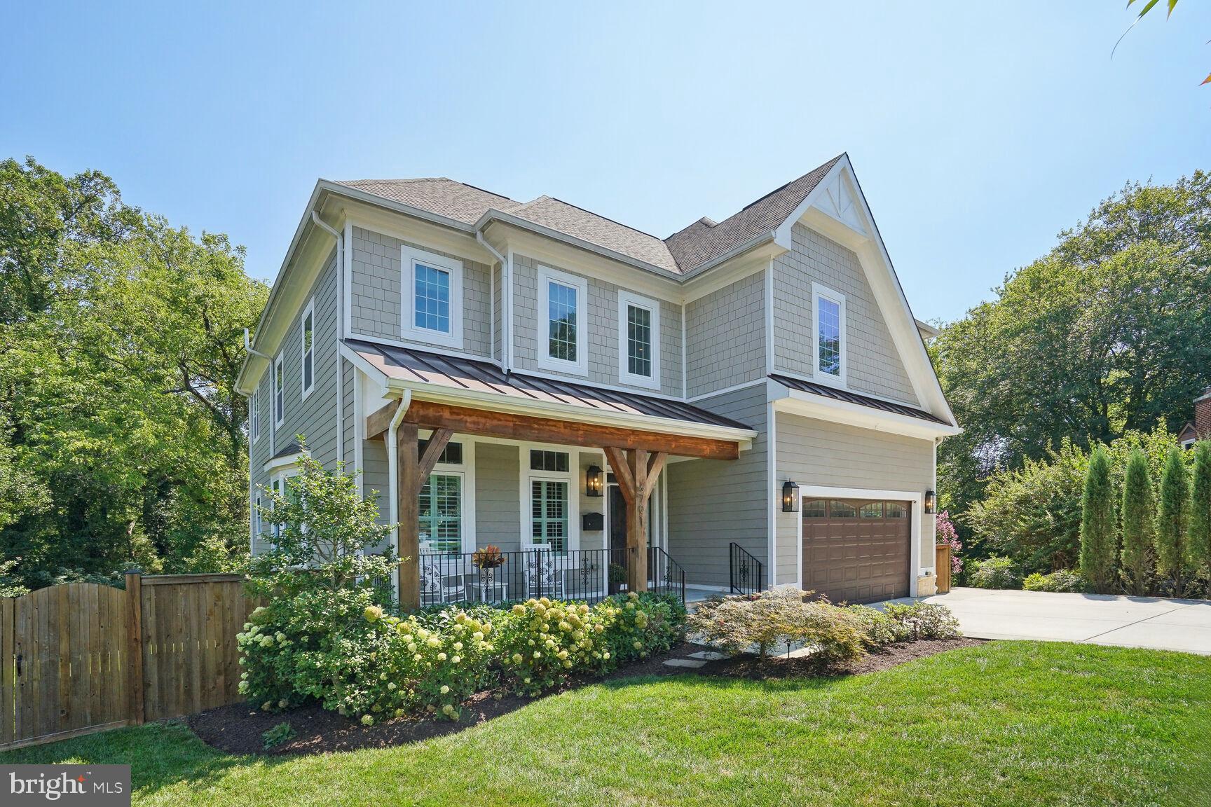 6701 Lumsden Street McLean, VA 22101 - Photo 2 of 57 front view of a house with a yard