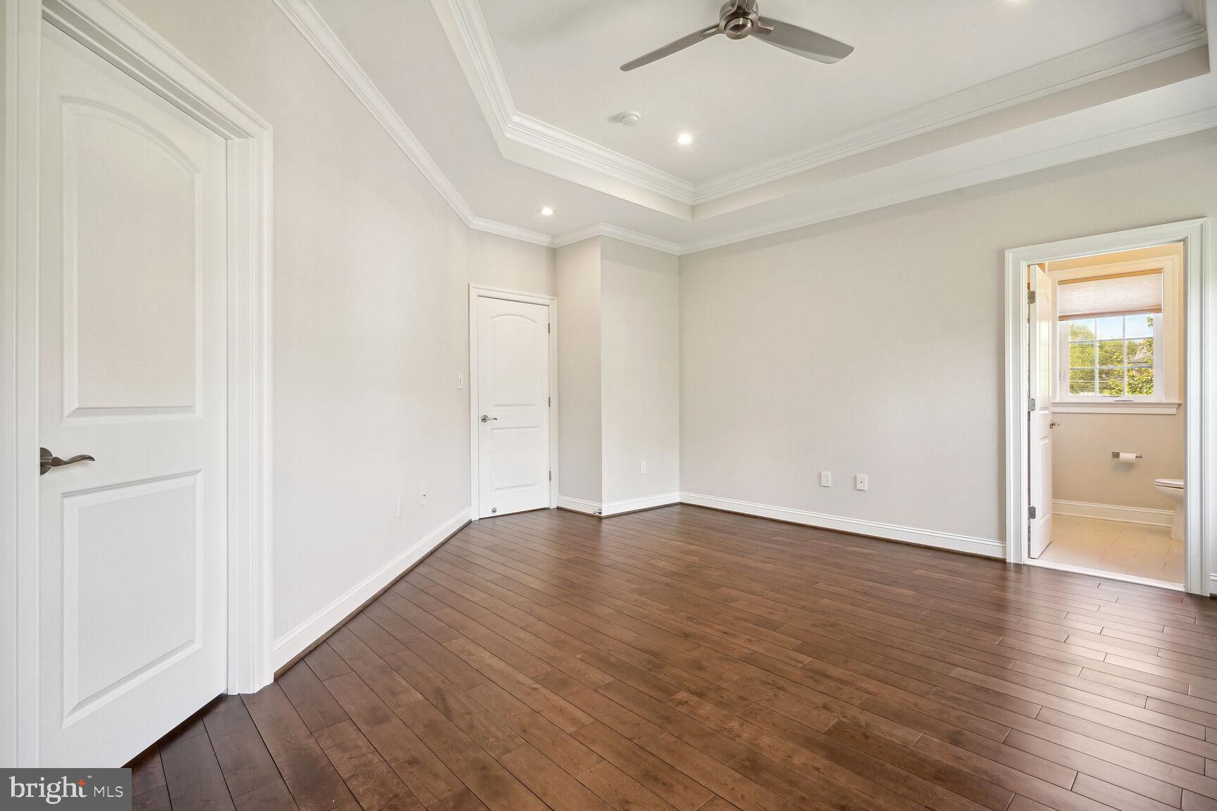 6701 Lumsden Street McLean, VA 22101 - Photo 27 of 57 wooden floor in an empty room with a window