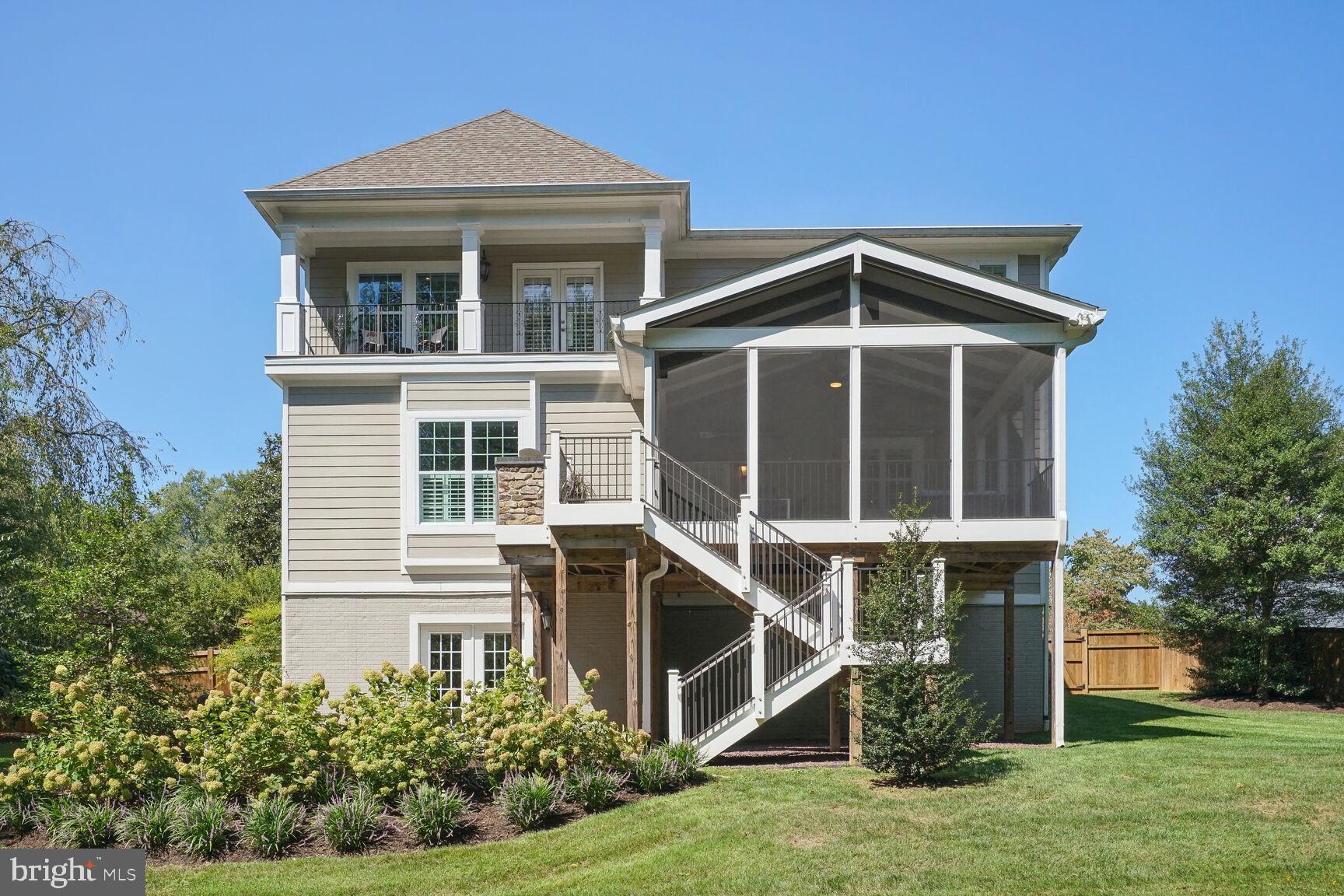 6701 Lumsden Street McLean, VA 22101 - Photo 47 of 57 a front view of a house with garden