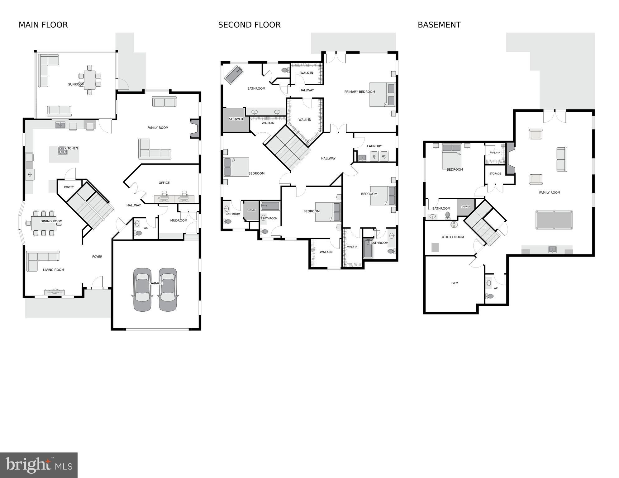 6701 Lumsden Street McLean, VA 22101 - Photo 53 of 57 a picture of a wall with a white house