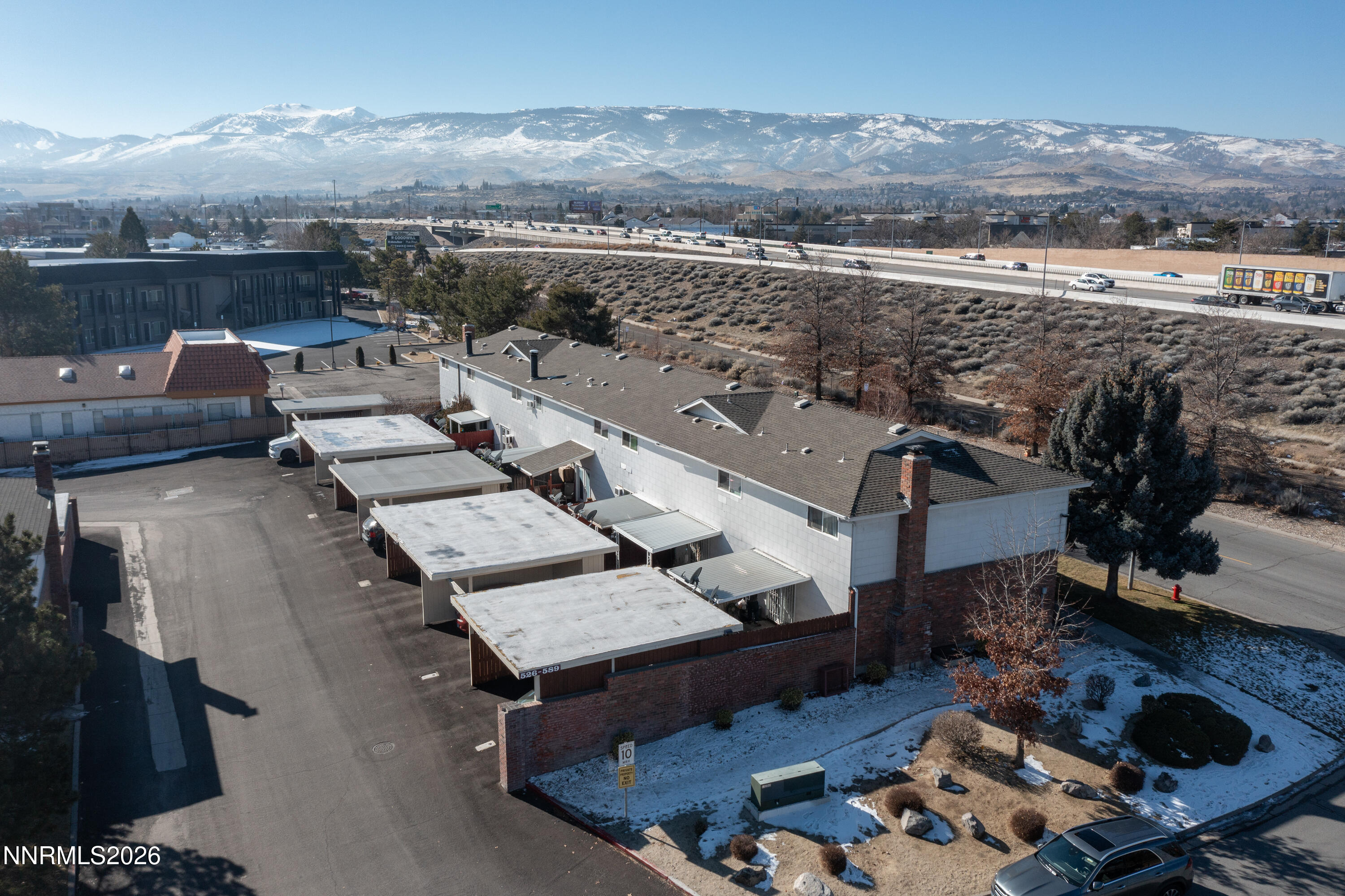562 Smithridge Park Reno, NV 89502 - Photo 32 of 43 an aerial view of a house with a floor lake view