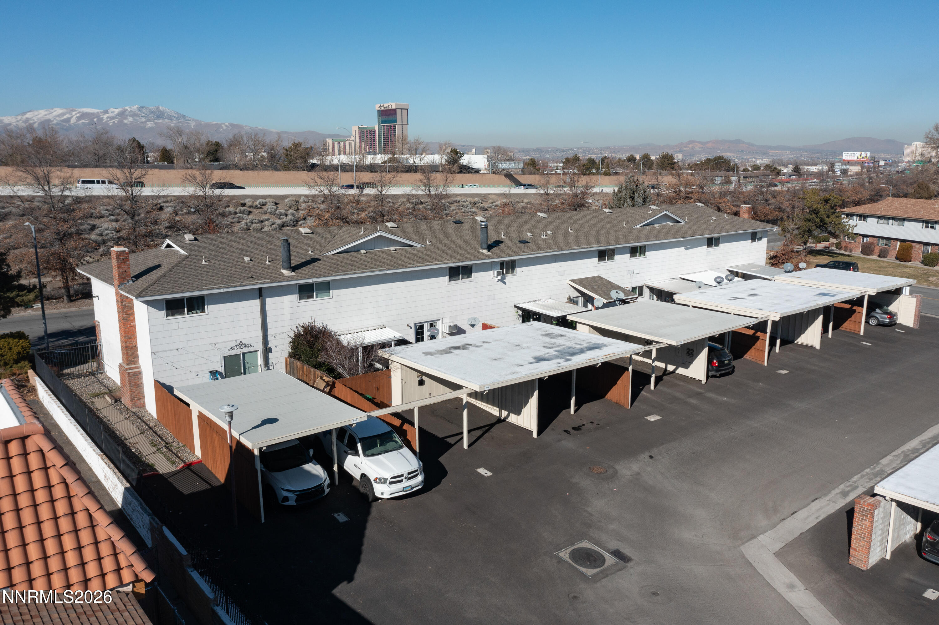 562 Smithridge Park Reno, NV 89502 - Photo 34 of 43 an aerial view of a rooftop deck and patio