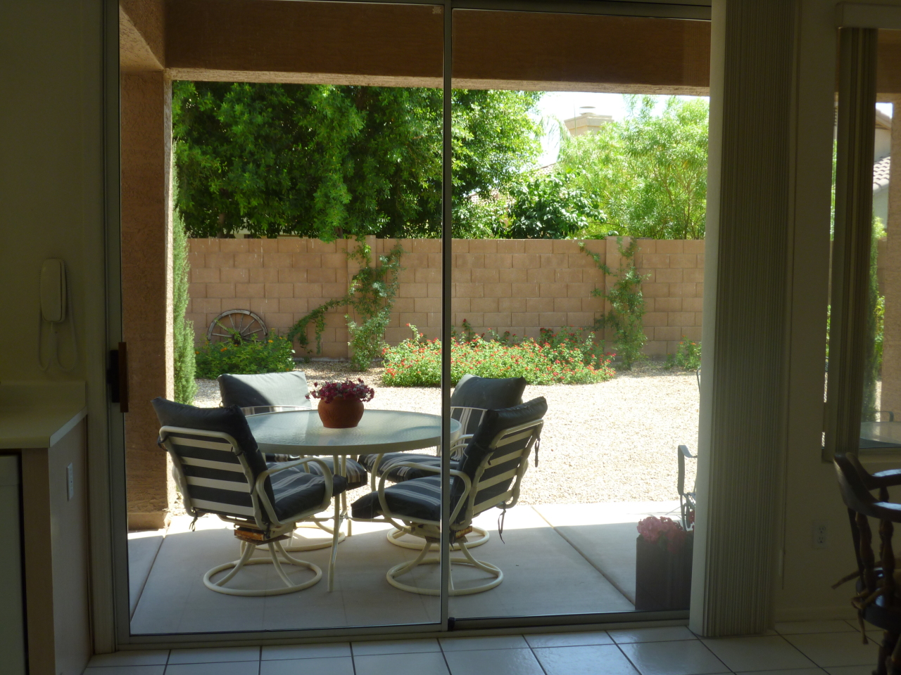 6911 West Del Rio Street Chandler, AZ 85226 - Photo 10 of 17 View of Back Patio From Family Room