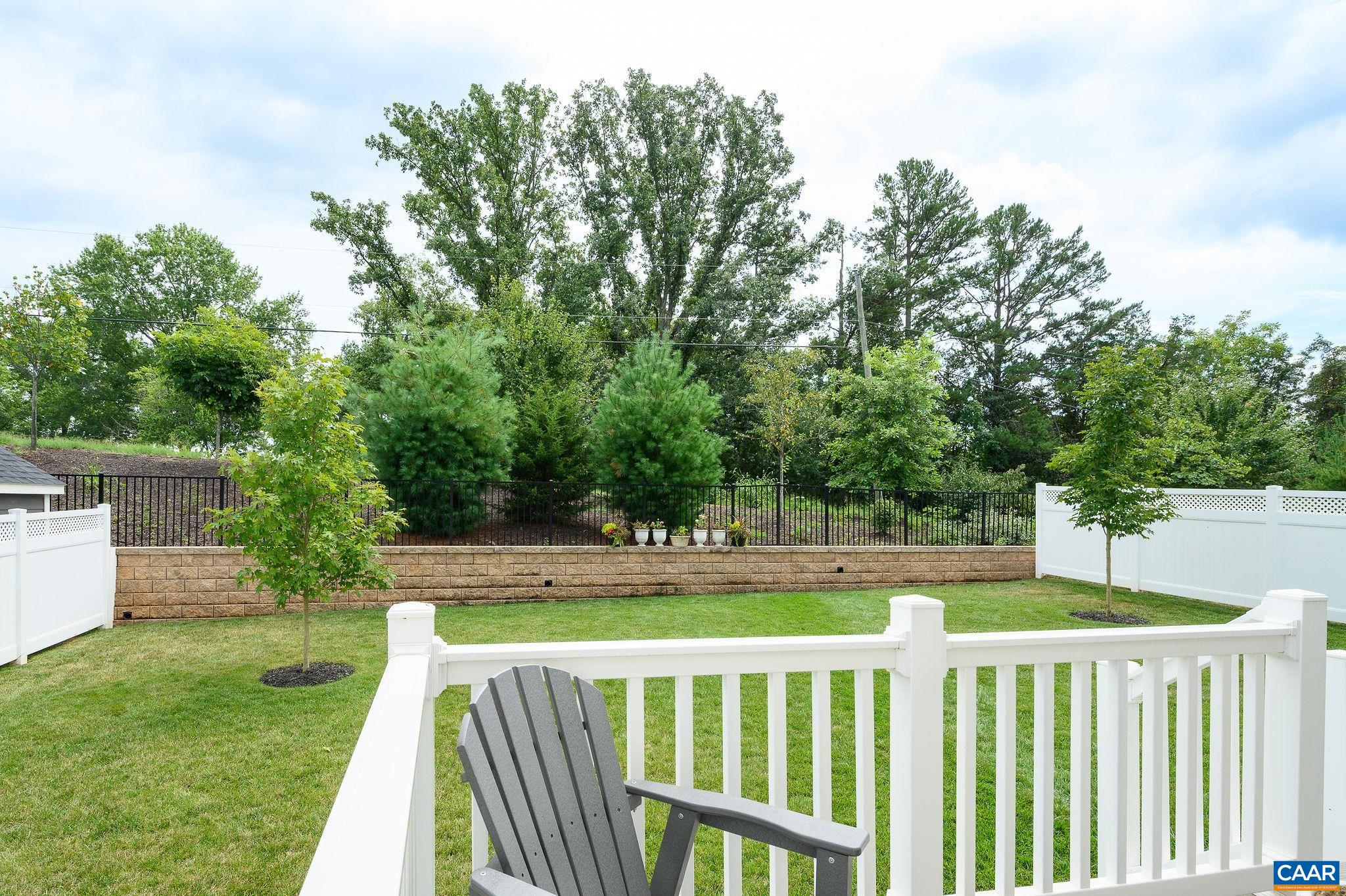 3526 Thicket Run Place Charlottesville, VA 22911 - Photo 27 of 36 a view of yard with green space and deck