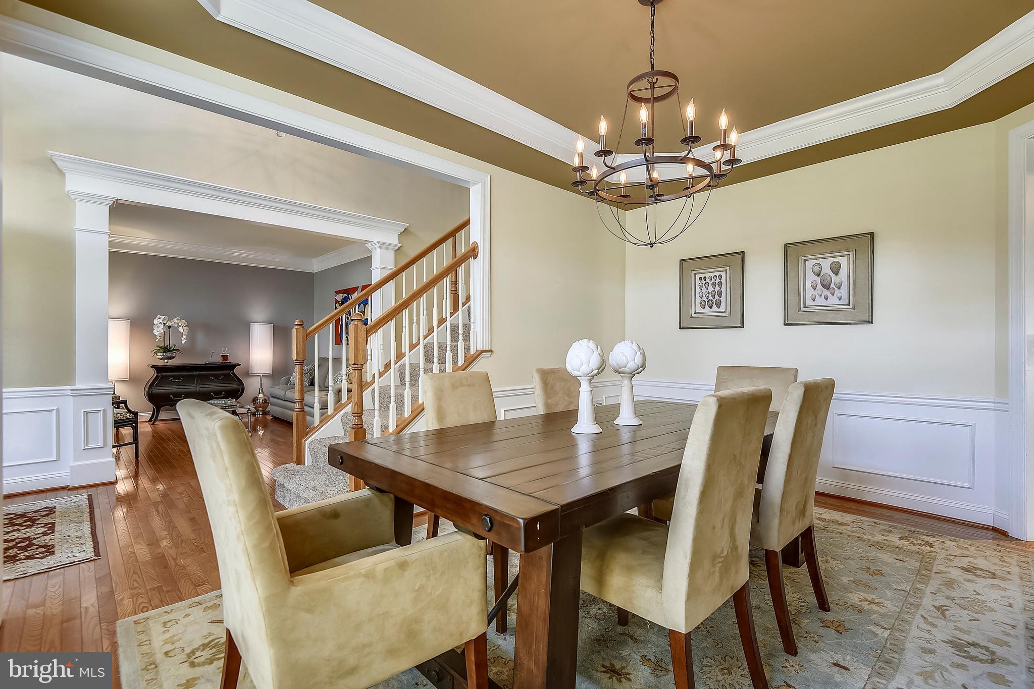 4814 Chichester House Road Olney, MD 20832 - Photo 20 of 84 Dining room adjacent to foyer and kitchen
