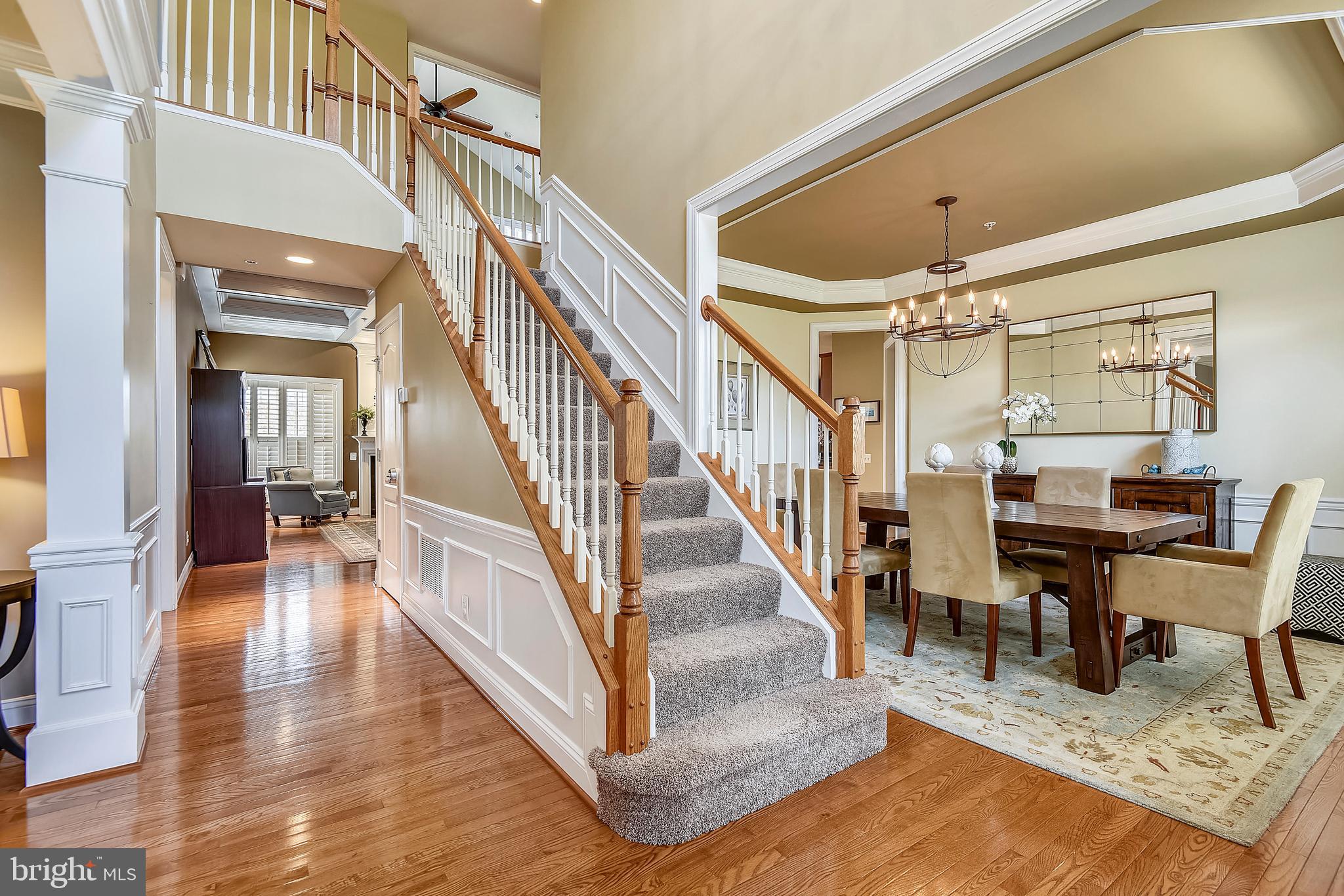 4814 Chichester House Road Olney, MD 20832 - Photo 25 of 84 One of two staircases leading upstairs