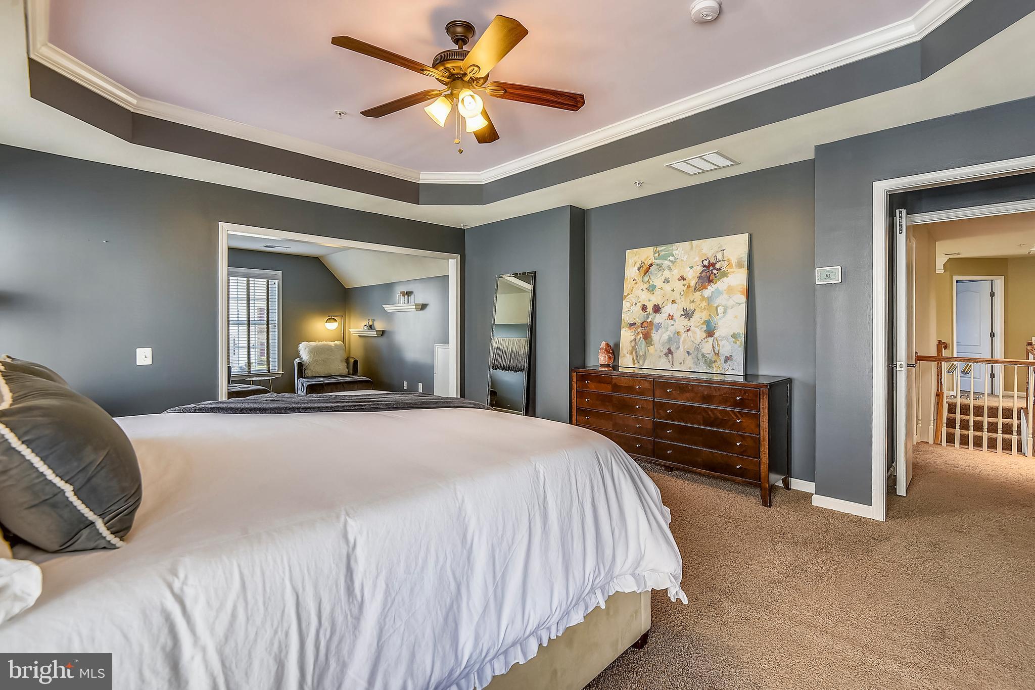 4814 Chichester House Road Olney, MD 20832 - Photo 47 of 84 Master Bedroom with sitting room