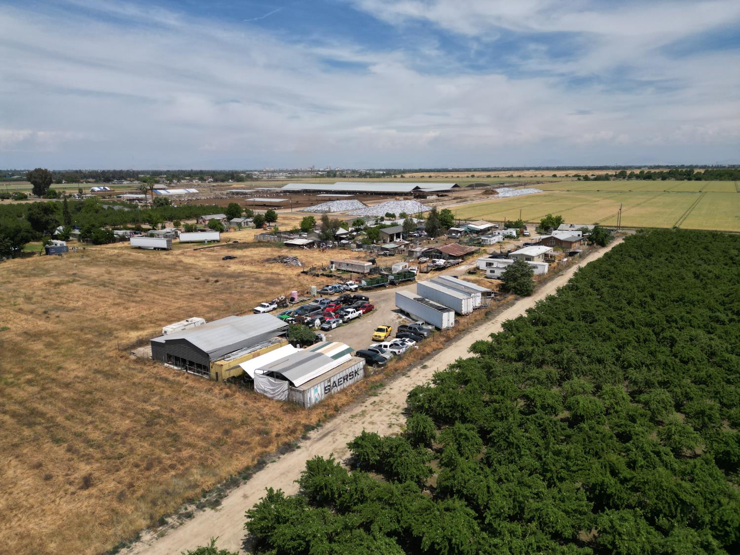2501 South Marks Avenue Fresno, CA 93706 - Photo 10 of 11 an aerial view of a city