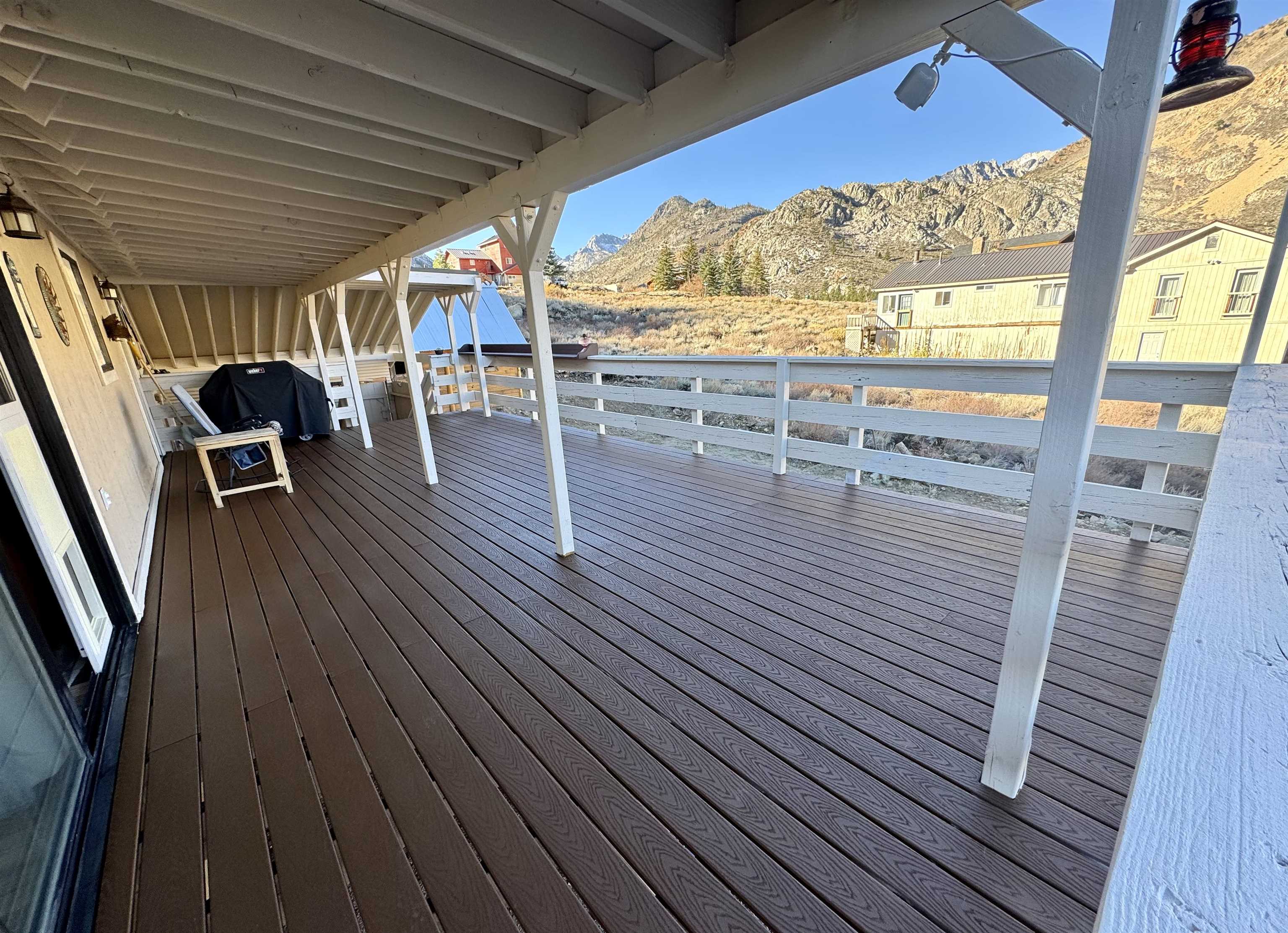 191 Alpine Drive Bishop, CA 93514 - Photo 41 of 50 a view of a balcony with chairs