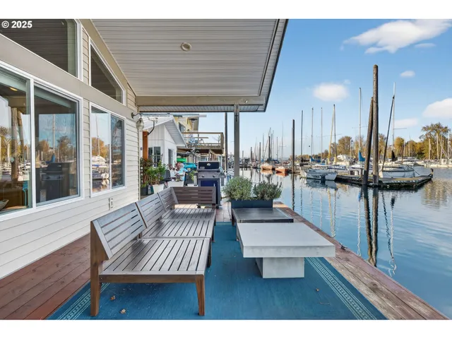 a outdoor space with chairs