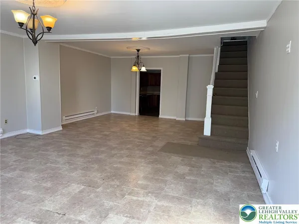 a view of a hallway