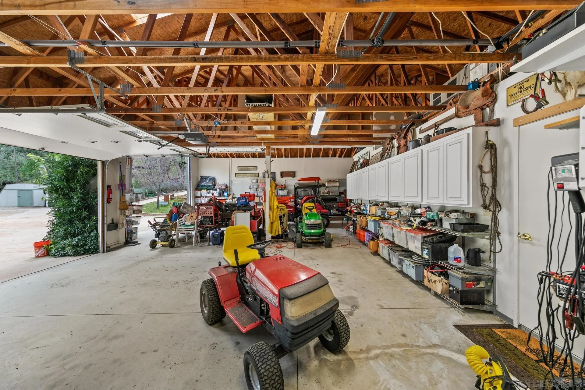 5820 Boulder Creek Road Julian, CA 92036 - Photo 14 of 75 a view of a storage room with a lot of stuff