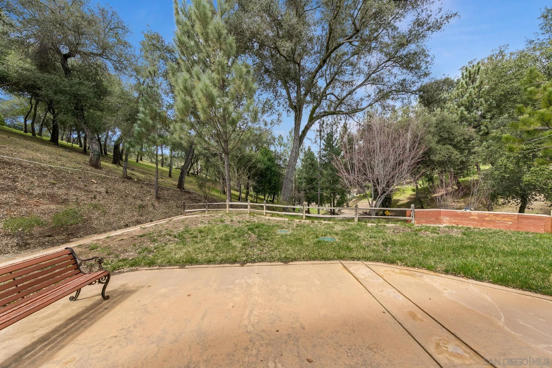 5820 Boulder Creek Road Julian, CA 92036 - Photo 24 of 75 a view of backyard with green space