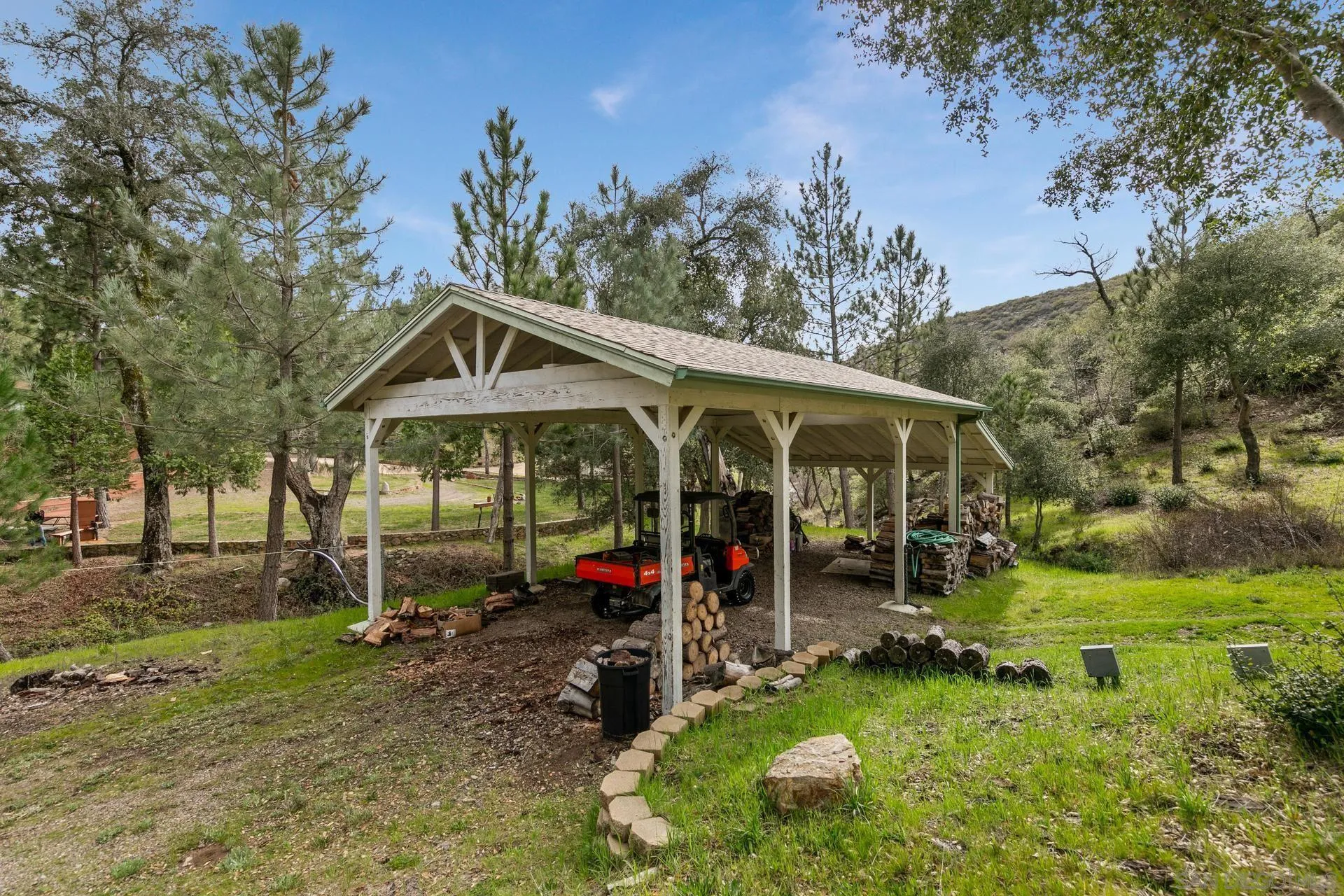 5820 Boulder Creek Road Julian, CA 92036 - Photo 44 of 75 a view of a house with a yard