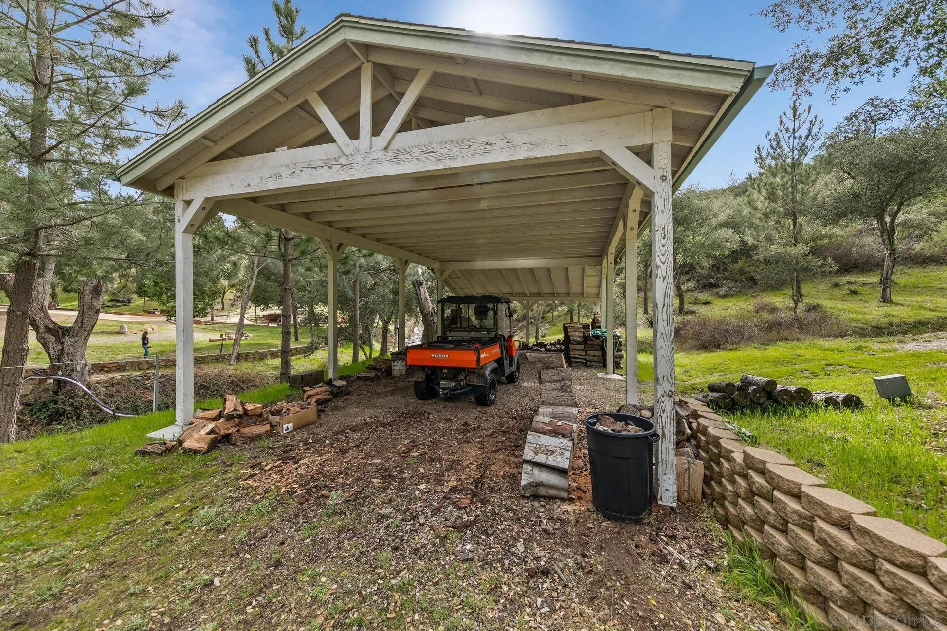 5820 Boulder Creek Road Julian, CA 92036 - Photo 45 of 75 a view of a car park in front of a house