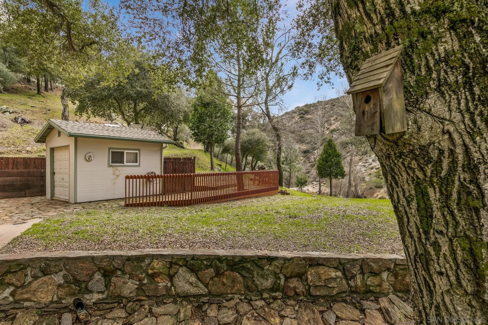 5820 Boulder Creek Road Julian, CA 92036 - Photo 65 of 75 a view of a house with backyard