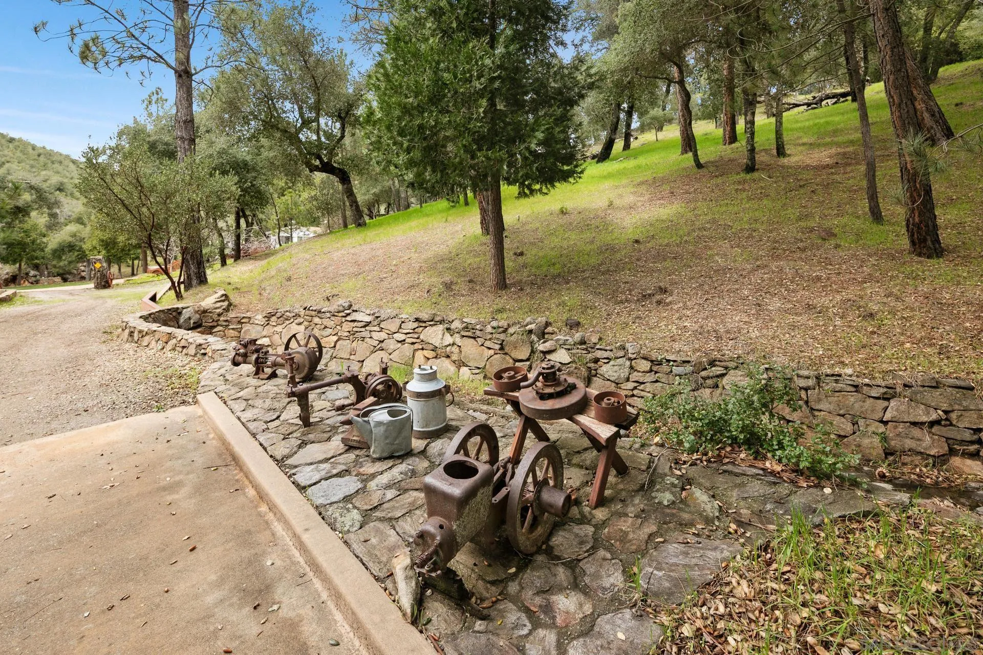 5820 Boulder Creek Road Julian, CA 92036 - Photo 70 of 75 a view of a yard with trees