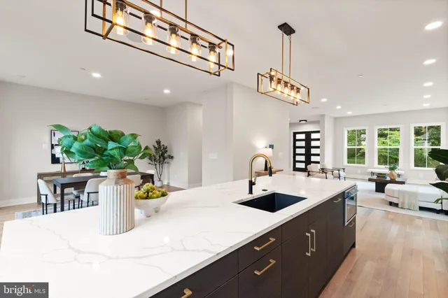 a bathroom with a bathtub and a sink
