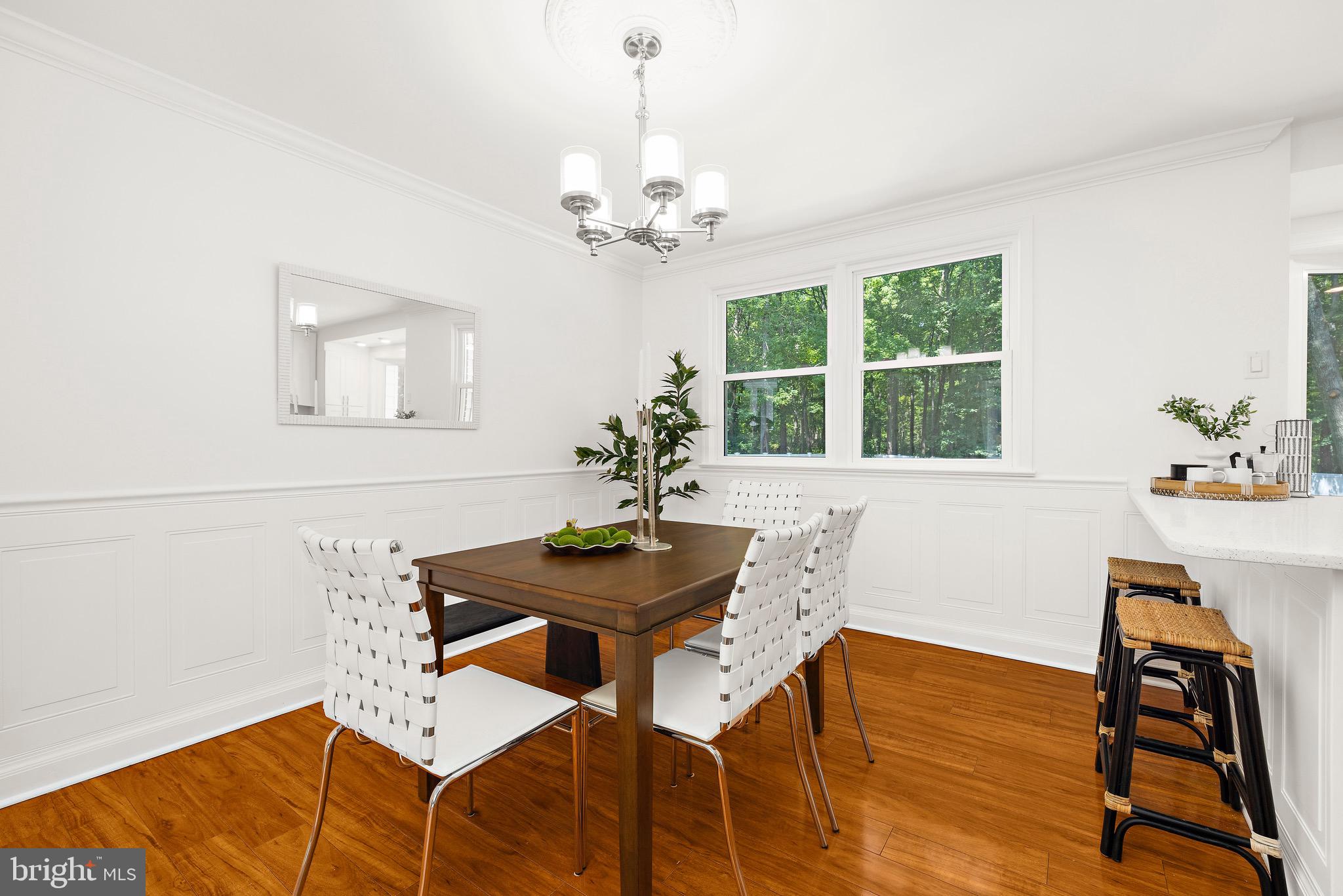 8311 Jacobs Road West Severn, MD 21144 - Photo 7 of 49 Dining area will millwork, counter space.