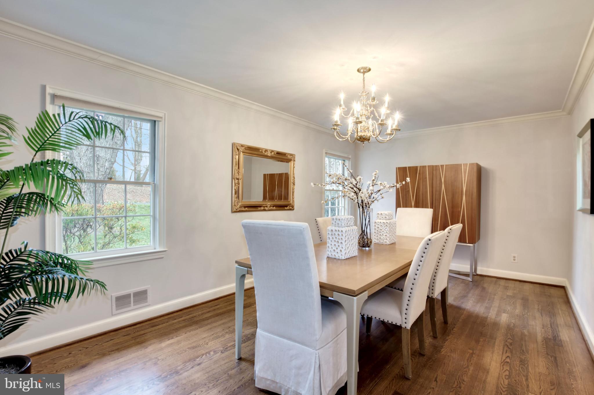 8315 Burdette Road Bethesda, MD 20817 - Photo 11 of 48 Formal dining room