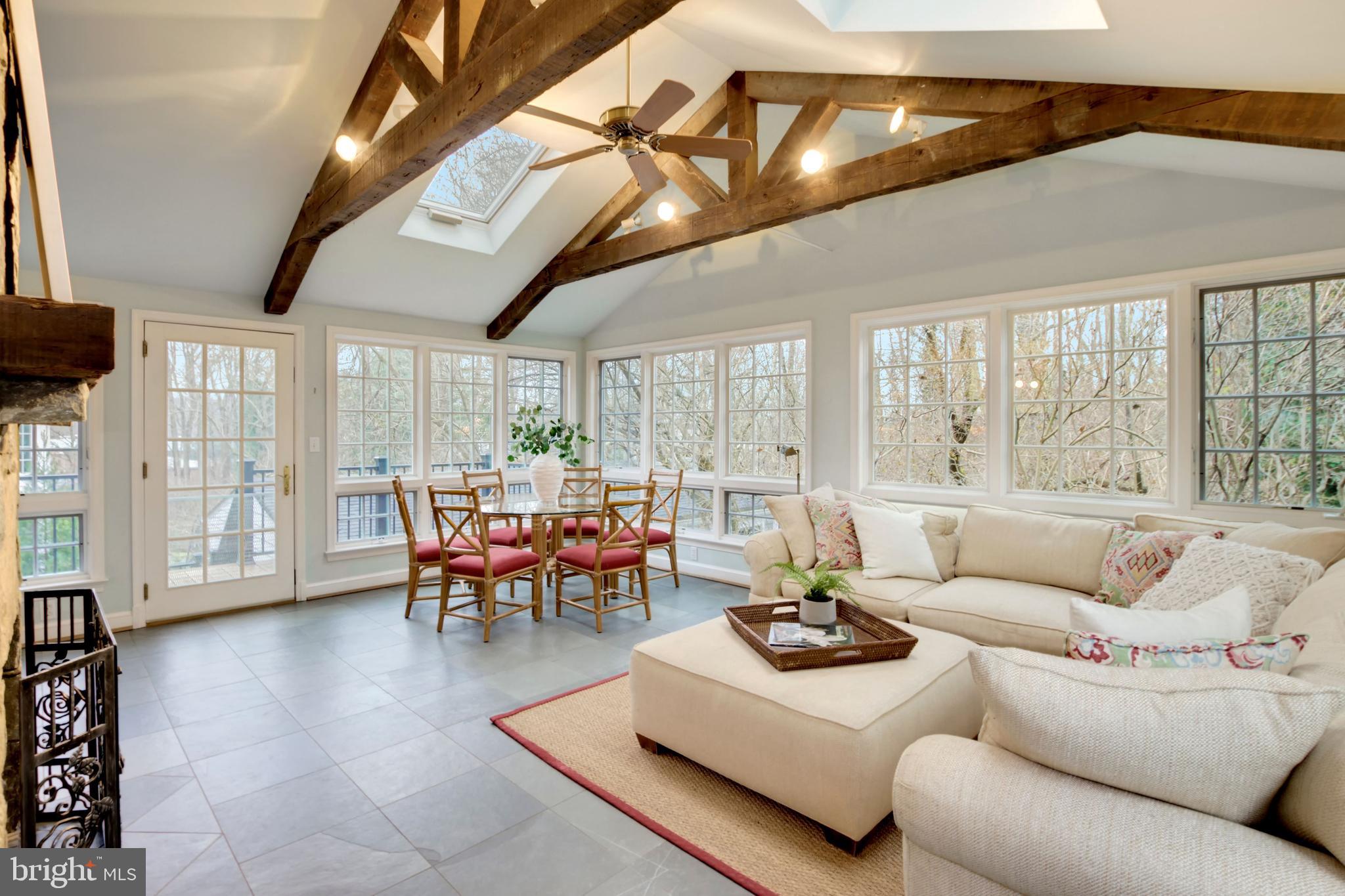 8315 Burdette Road Bethesda, MD 20817 - Photo 15 of 48 Another sunroom perspective