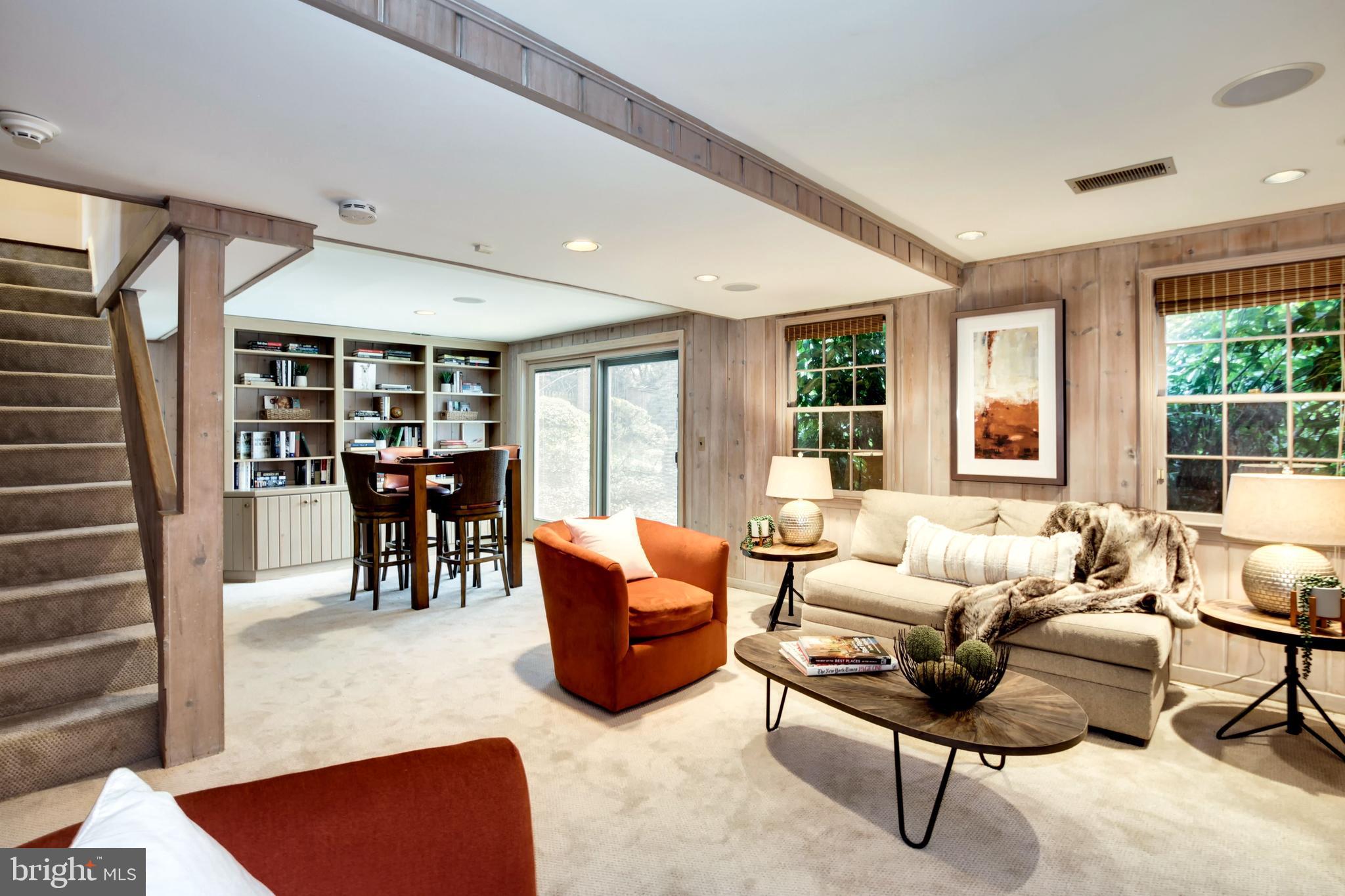 8315 Burdette Road Bethesda, MD 20817 - Photo 31 of 48 Family room in the lower level