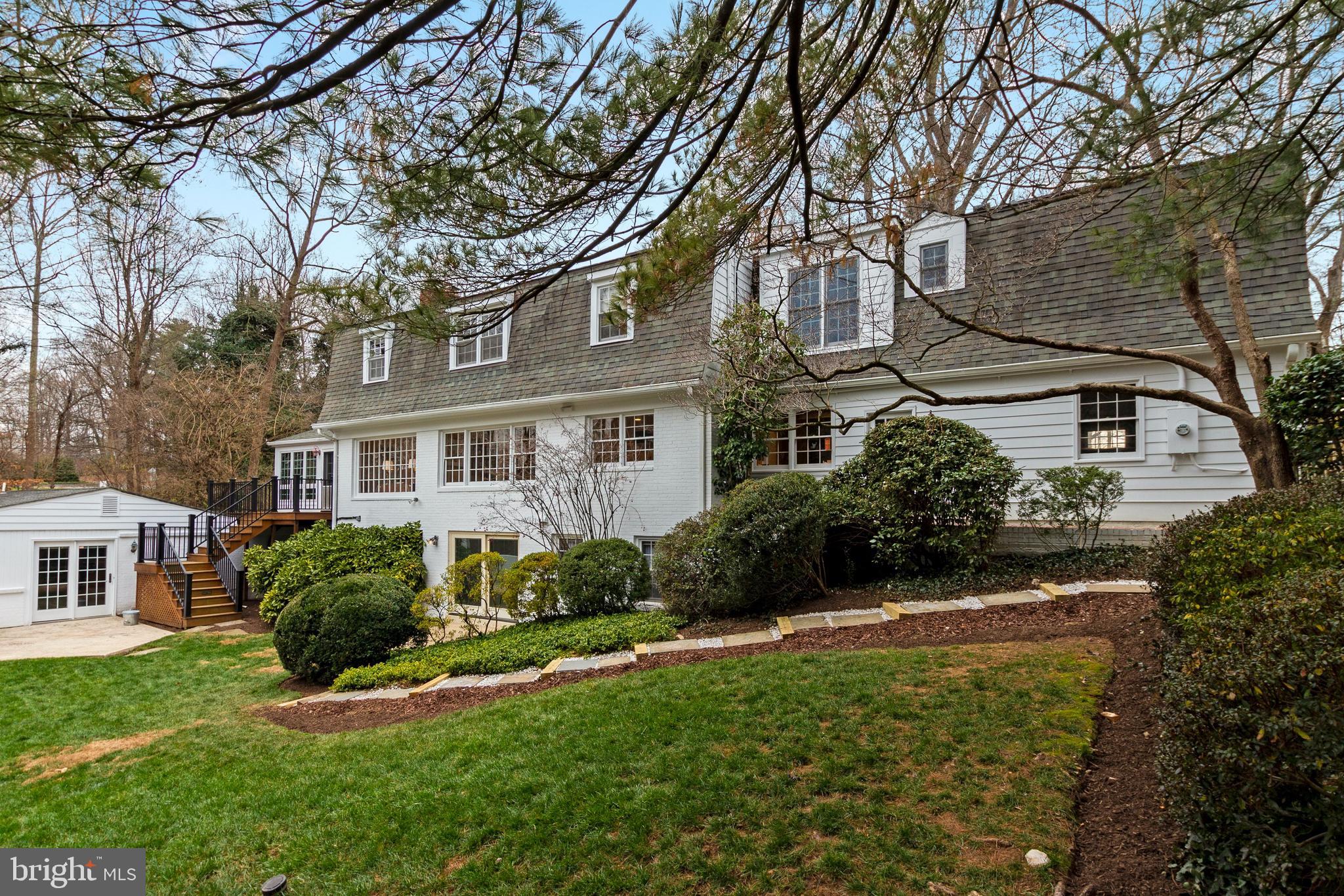 8315 Burdette Road Bethesda, MD 20817 - Photo 48 of 48 Elevation from the right