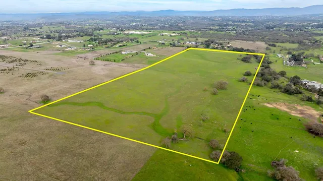 a view of an outdoor space and mountain view