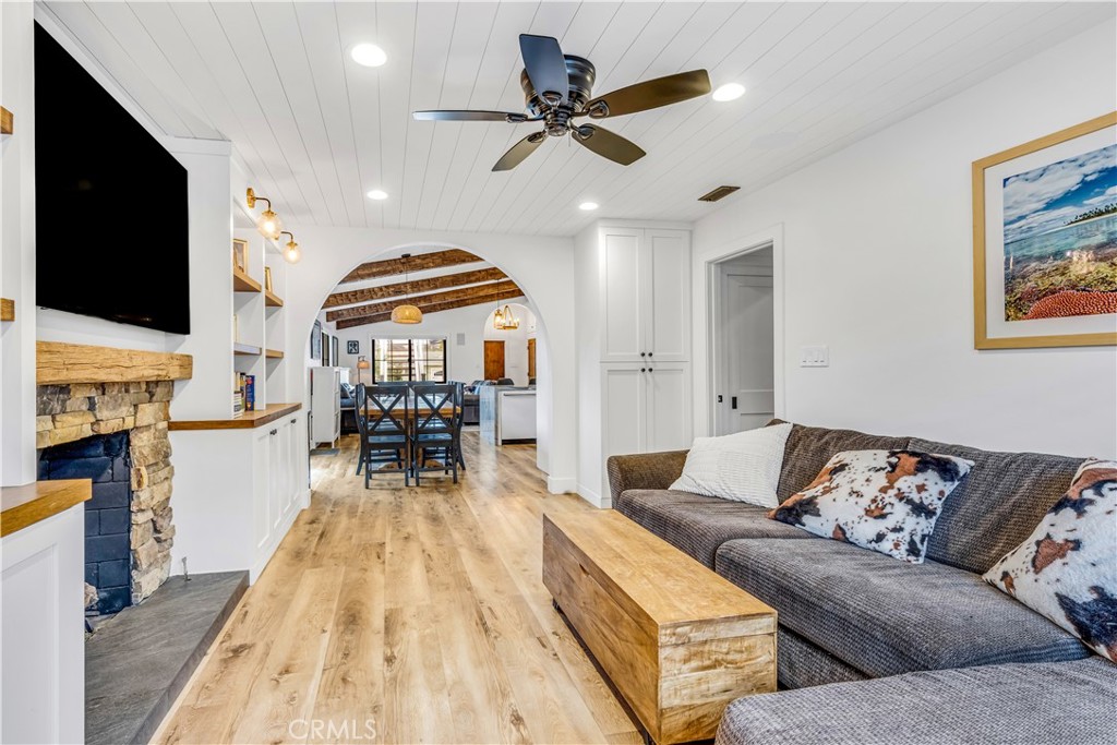 126 Avenida San Dimas San Clemente, CA 92672 - Photo 16 of 34 a living room with furniture and a flat screen tv