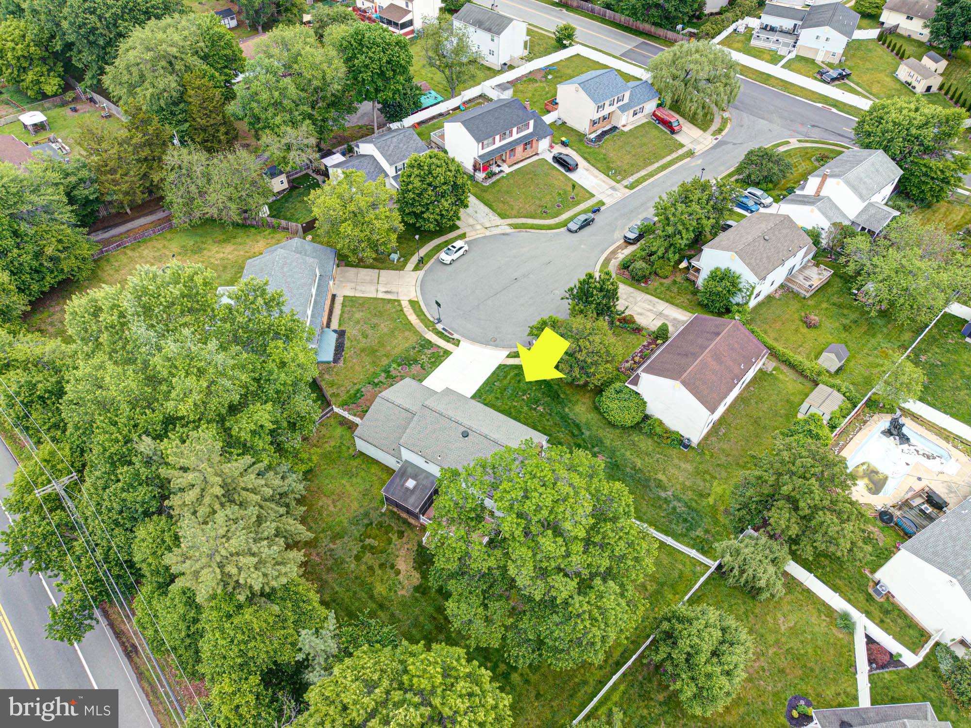 8 Risa Court Newark, DE 19702 - Photo 12 of 58 an aerial view of a house with garden space and street view