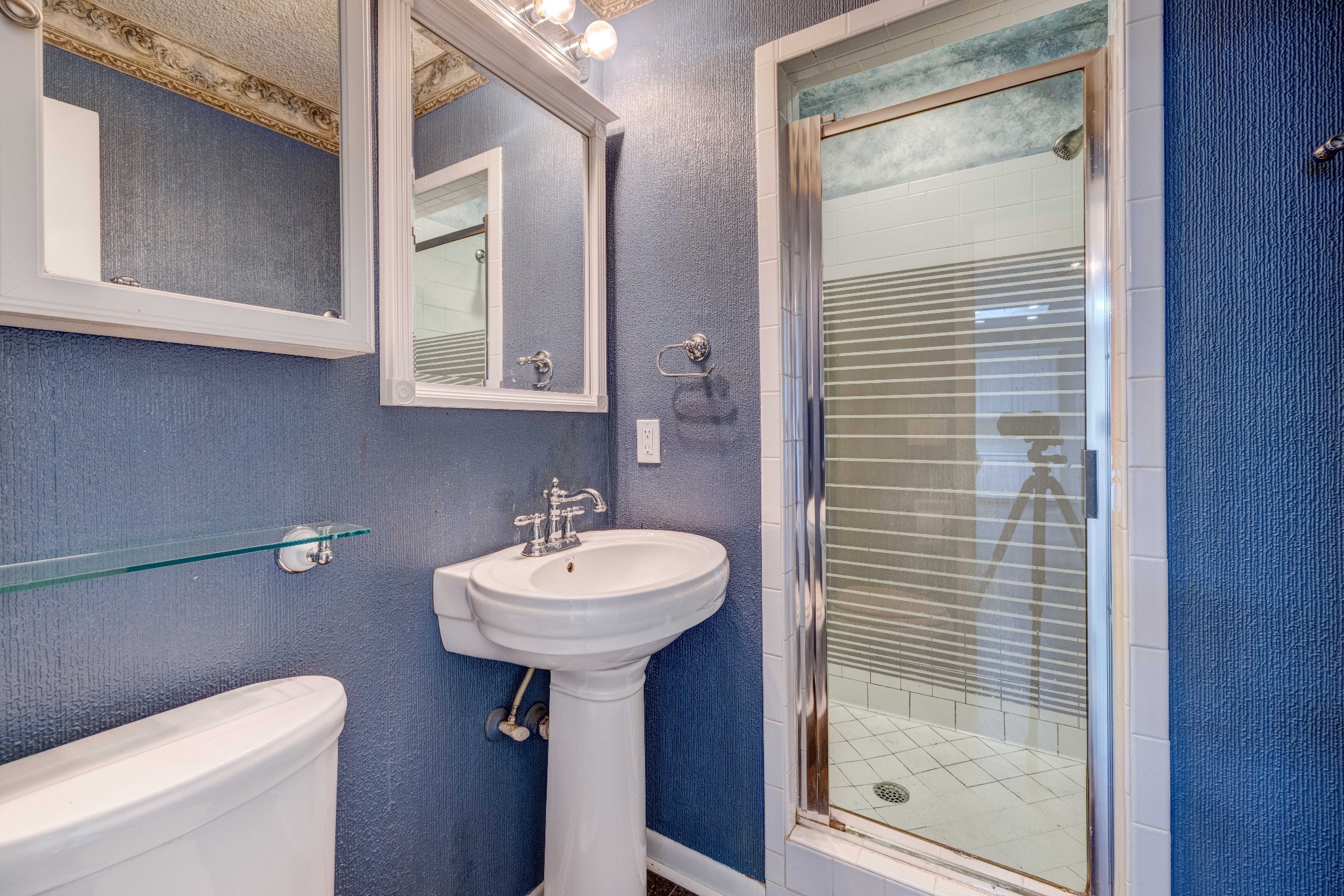 3312 Country Way Road Antioch, TN 37013 - Photo 16 of 35 a bathroom with a sink mirror toilet and shower
