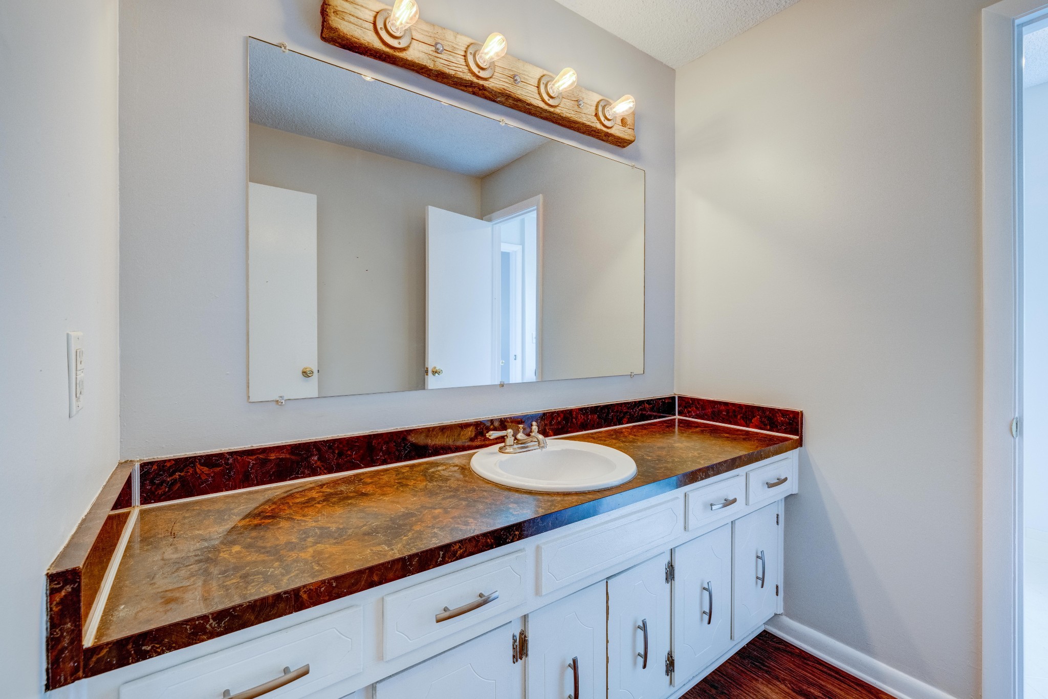 3312 Country Way Road Antioch, TN 37013 - Photo 20 of 35 a bathroom with a sink and a mirror