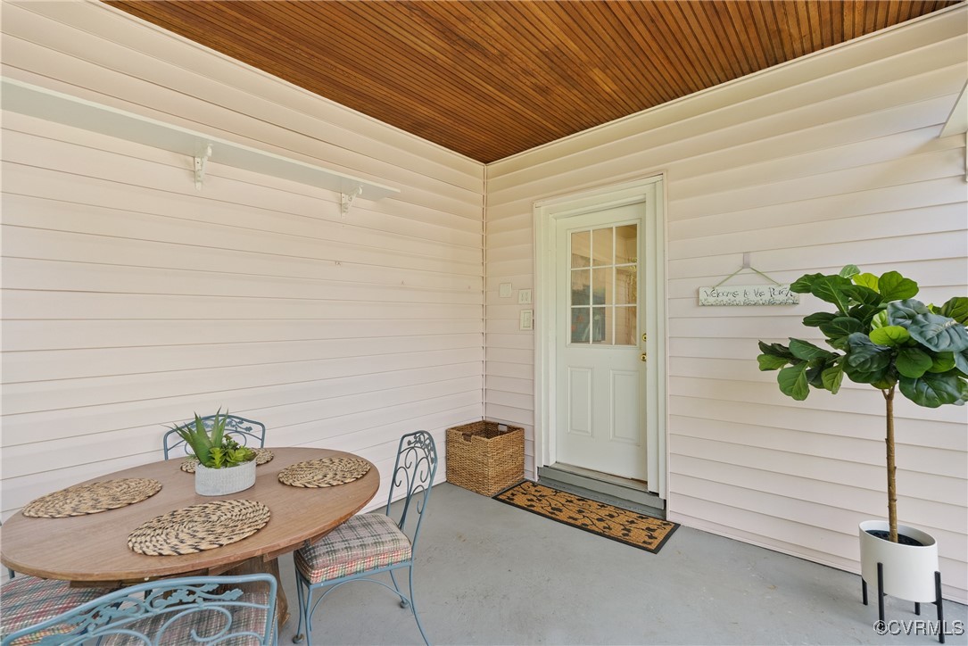 1712 Seddon Road Richmond, VA 23227 - Photo 21 of 29 Doorway to property with a patio