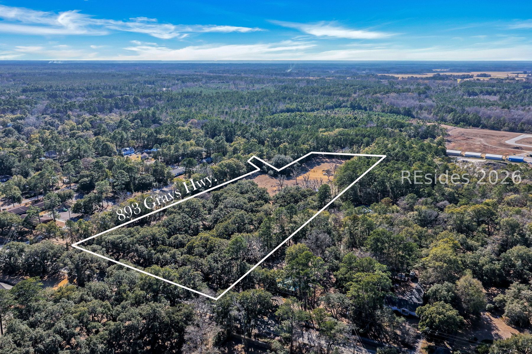 893 Grays Highway Ridgeland, SC 29936 - Photo 66 of 69 Aerial View of Property