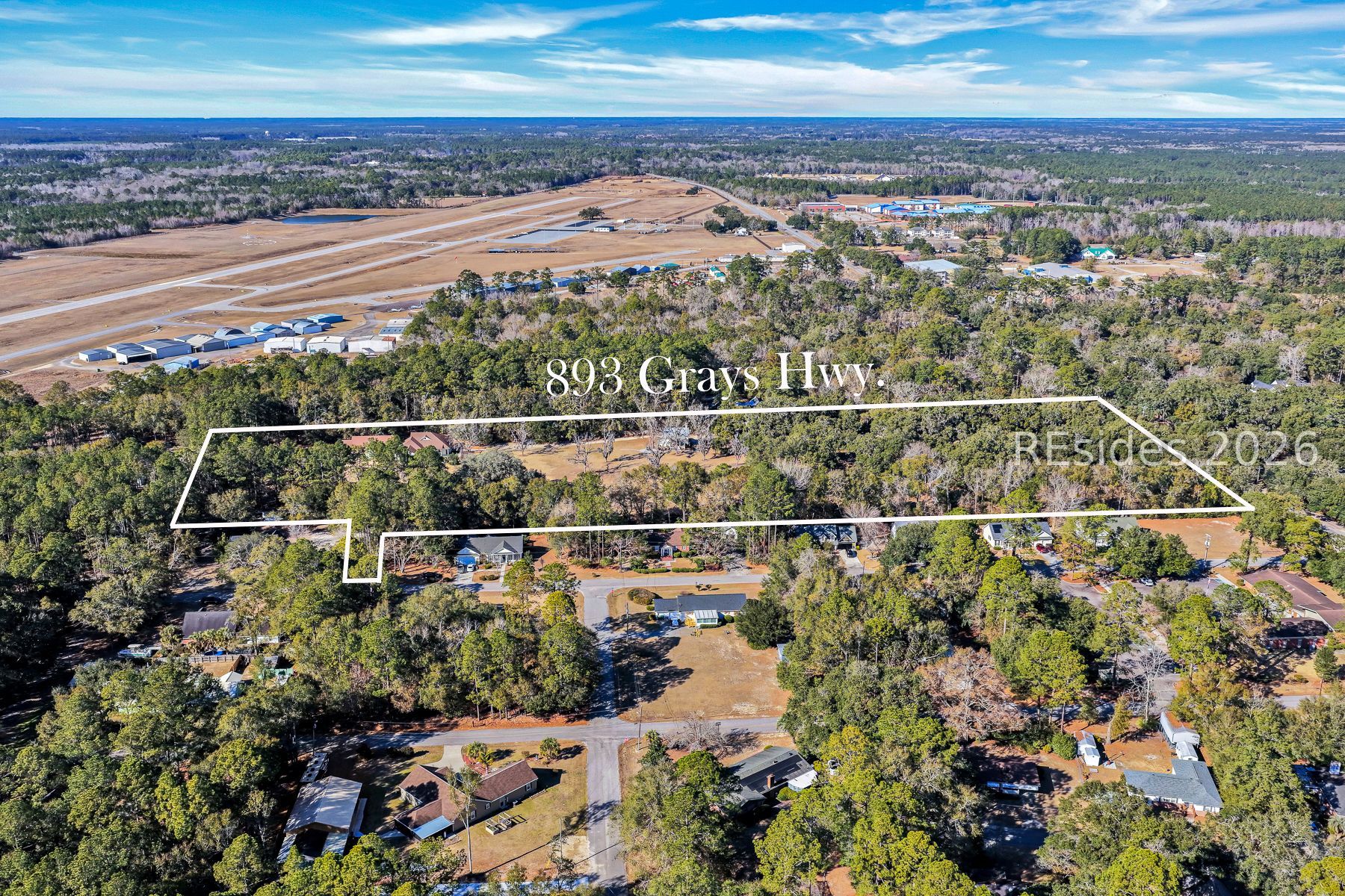 893 Grays Highway Ridgeland, SC 29936 - Photo 67 of 69 Aerial View of Property