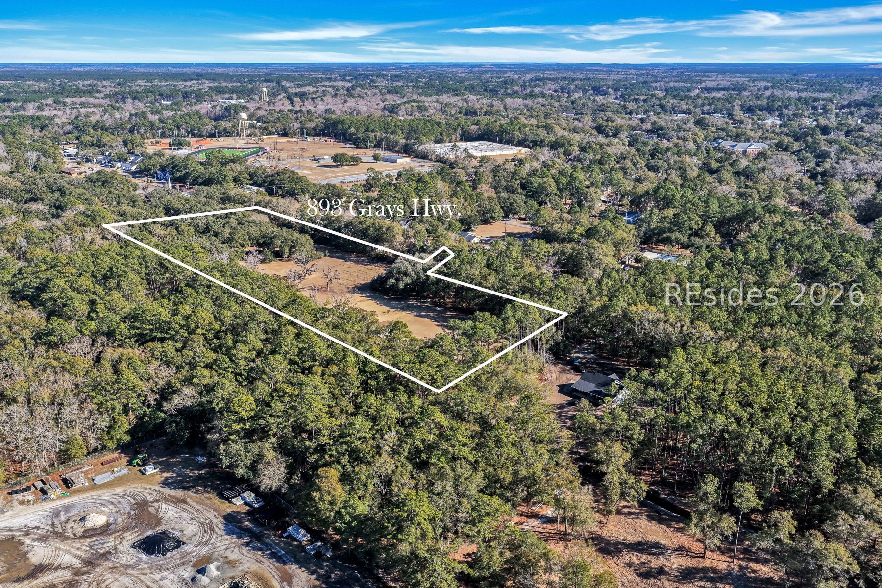 893 Grays Highway Ridgeland, SC 29936 - Photo 68 of 69 Aerial View of Property