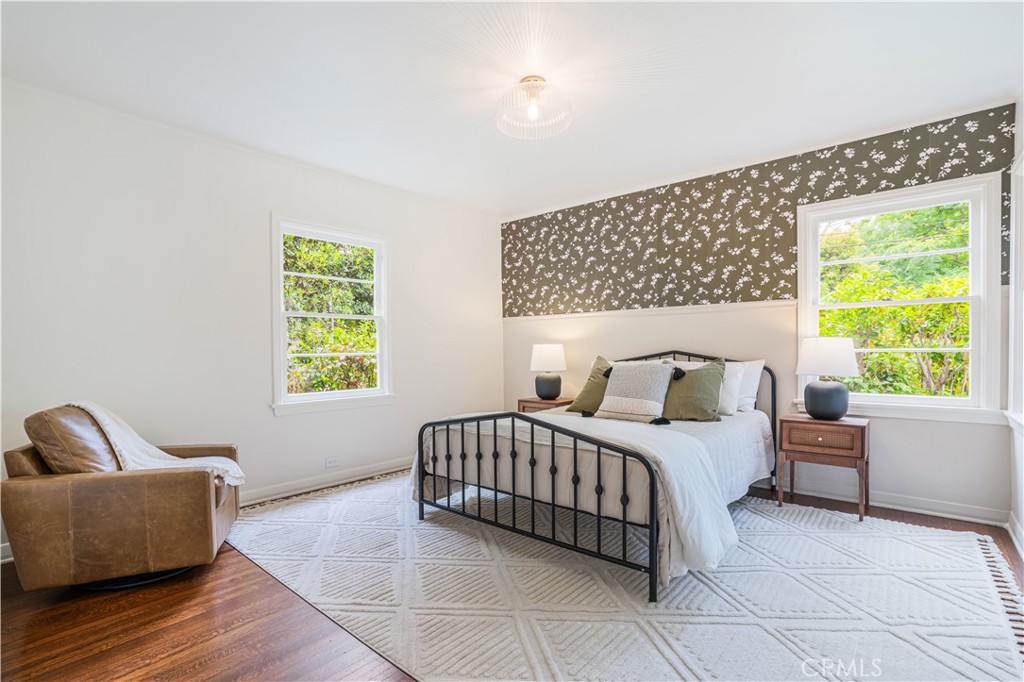 3500 Grayburn Road Pasadena, CA 91107 - Photo 24 of 60 a bedroom with a bed and a couch