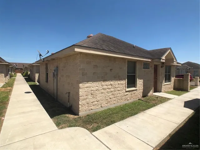 a view of a house with a porch