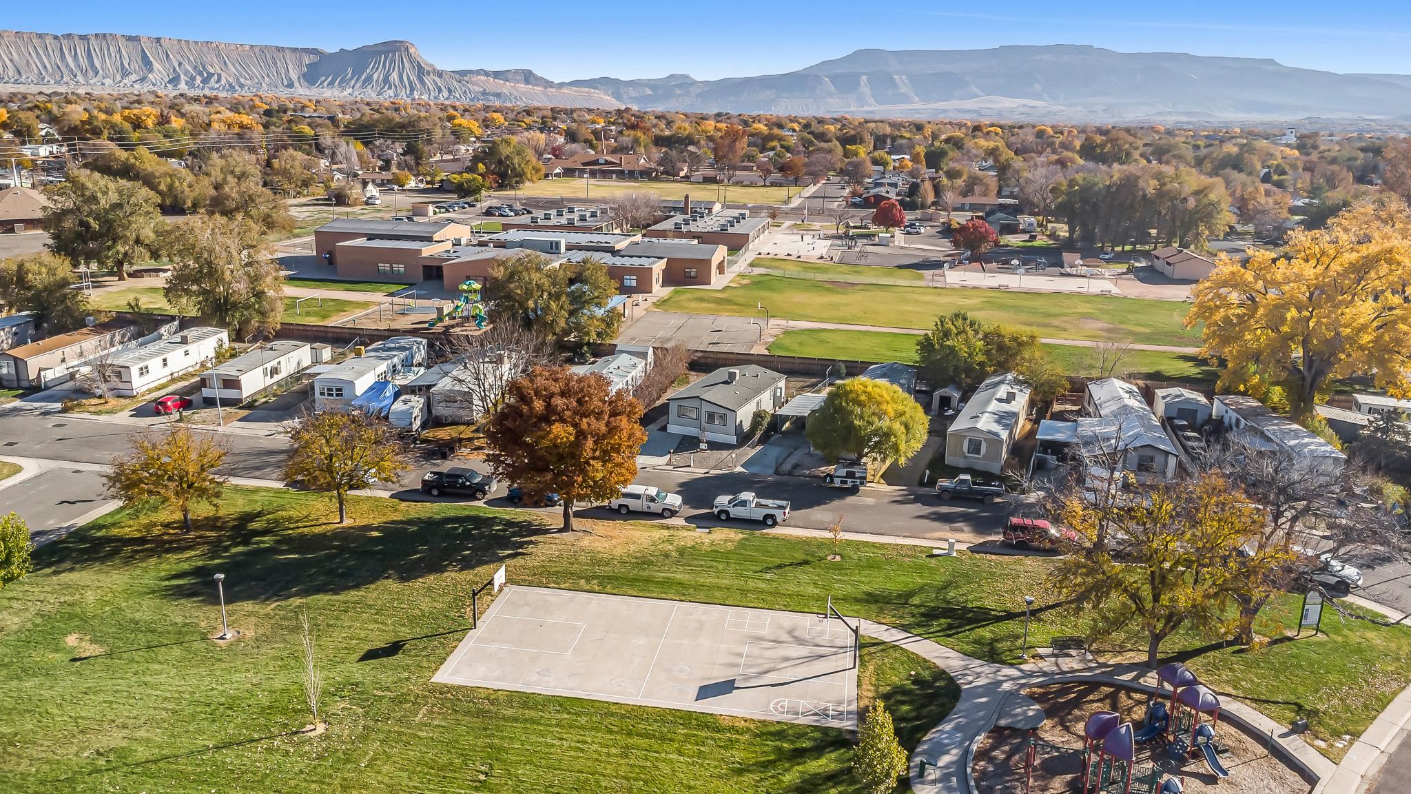 534 Normandy Way Grand Junction, CO 81501 - Photo 31 of 32 an aerial view of residential houses with outdoor space