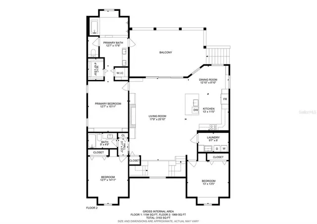 a view of a kitchen with stainless steel appliances granite countertop a stove and a wooden floors