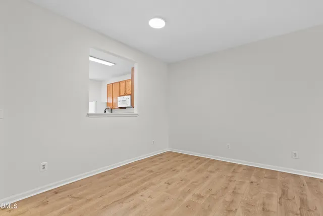 wooden floor in an empty room