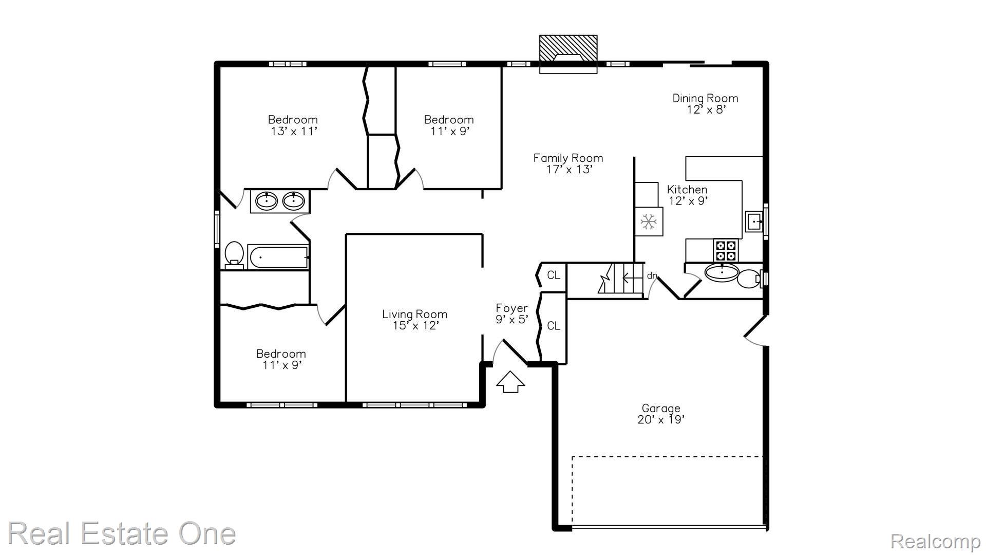 23917 Meadowbrook Road Novi, MI 48375 - Photo 32 of 32 main0_floorhc.jpg