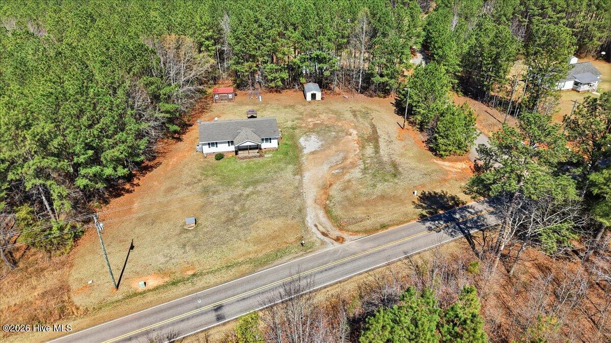 254 Capps Farm Road Hollister, NC 27844 - Photo 9 of 25 Aerial View