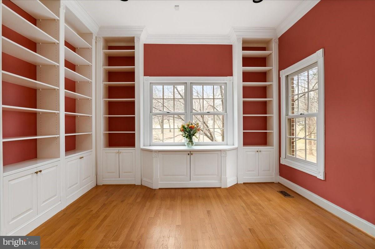 13635 Maidstone Lane Potomac, MD 20854 - Photo 17 of 66 Large home office with built-ins and fab views