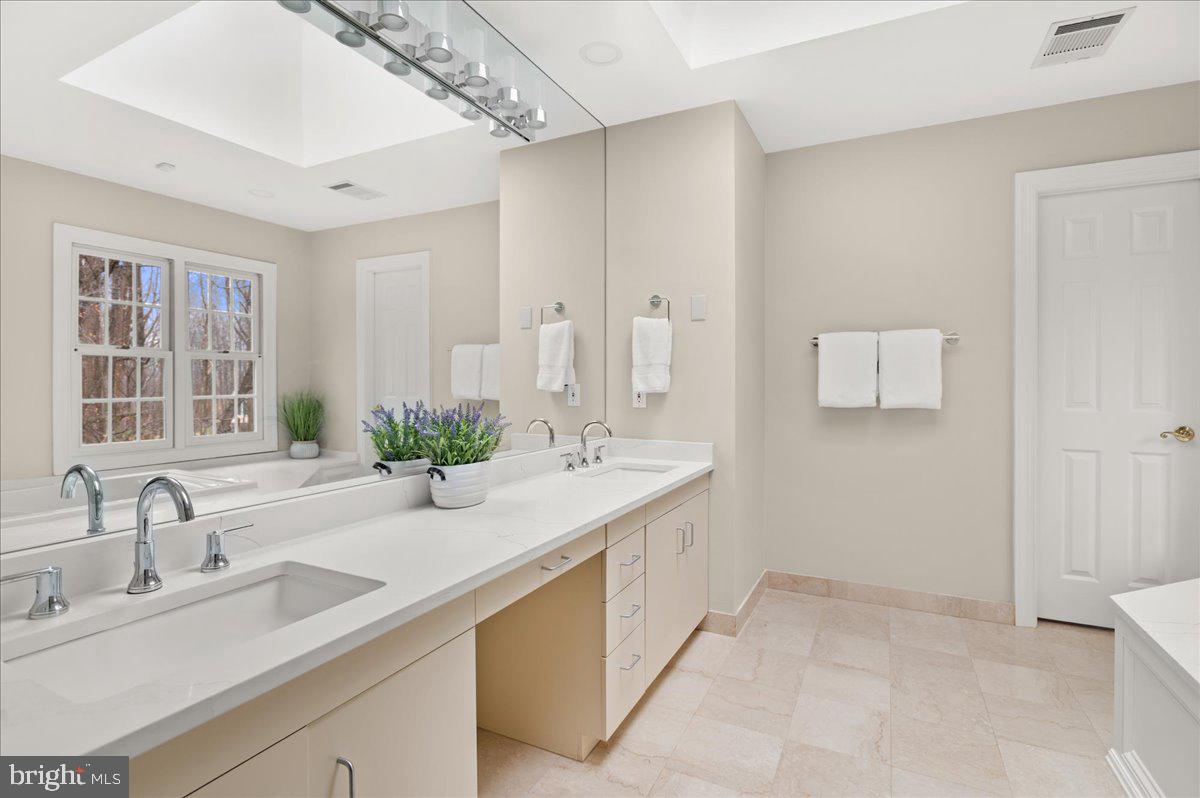 13635 Maidstone Lane Potomac, MD 20854 - Photo 33 of 66 Wide vanity with double sinks