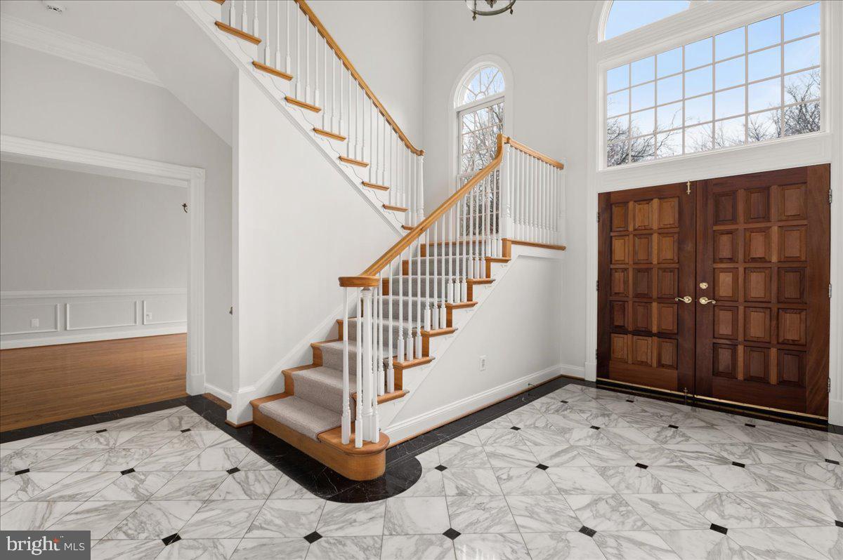 13635 Maidstone Lane Potomac, MD 20854 - Photo 5 of 66 Foyer opens to dining, living & family/great room