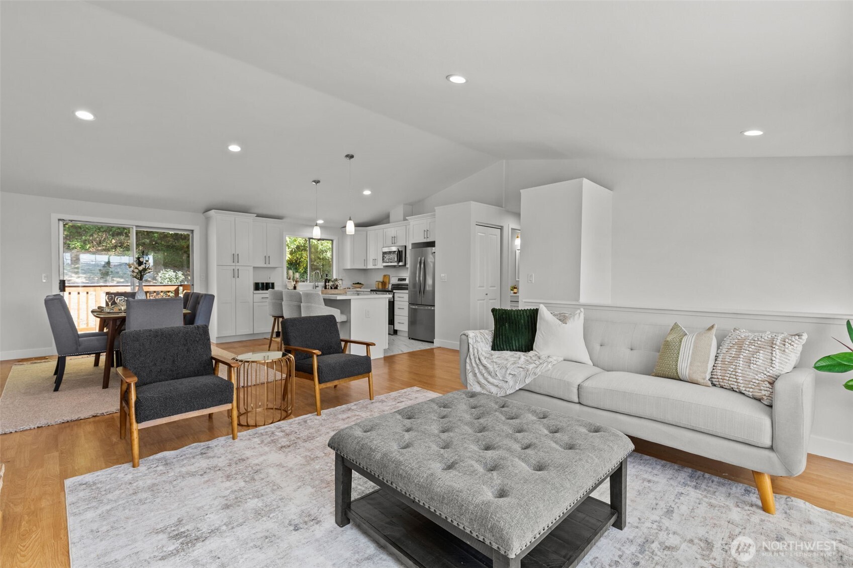 11822 56th Place South Seattle, WA 98178 - Photo 5 of 39 a living room with furniture and wooden floor