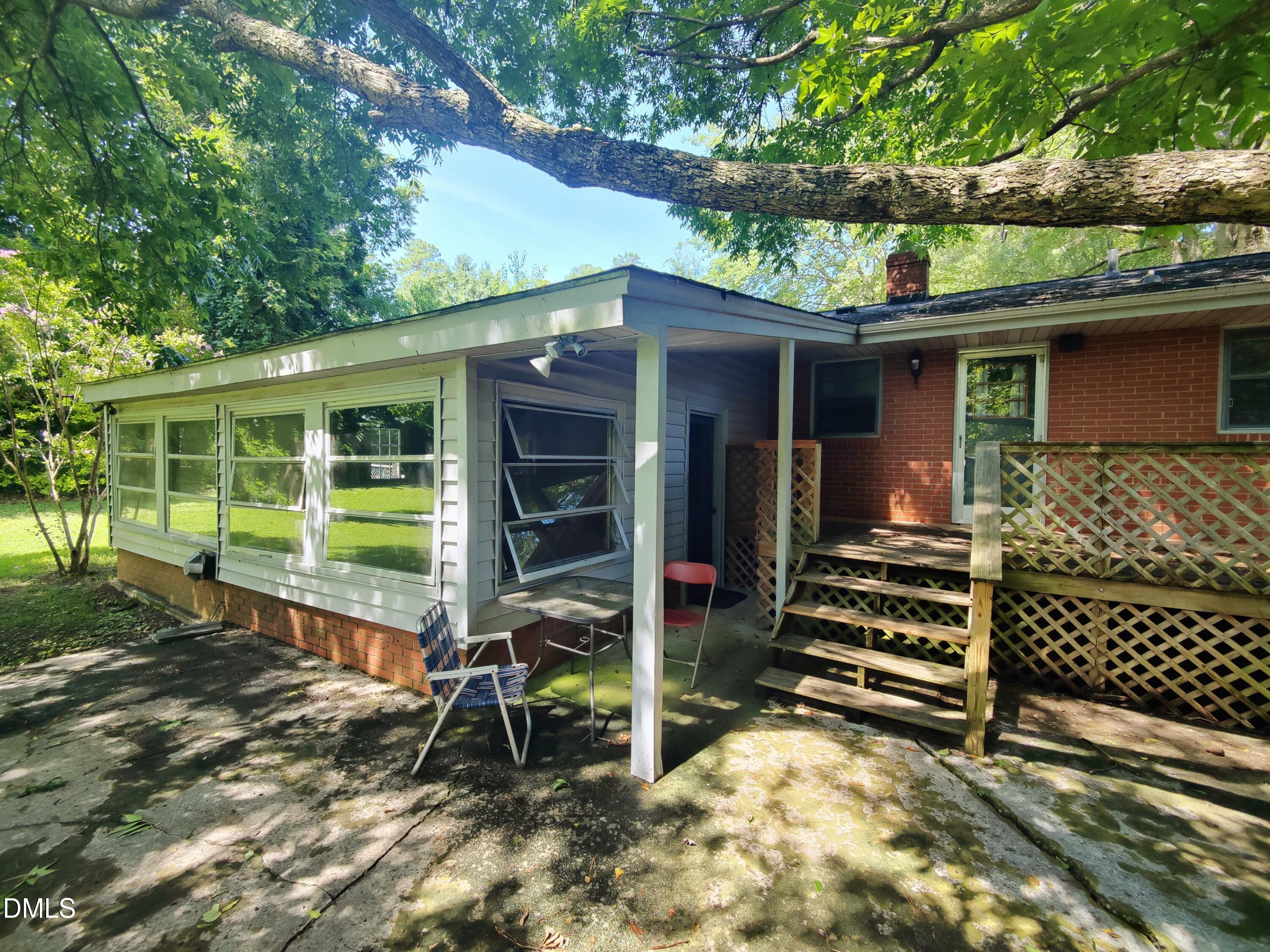 406 Avery Street Garner, NC 27529 - Photo 44 of 55 Sunroom from Back Yard